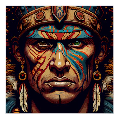 Brave and Bold The Aztec Warrior Rises Poster