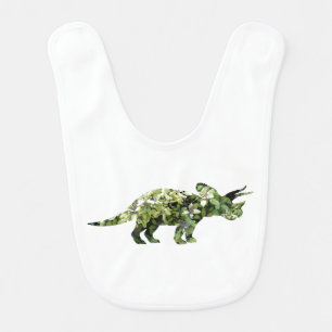 Brave baby boy Plants Baby Bib