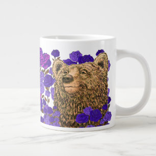Brave Bear Giant Coffee Mug