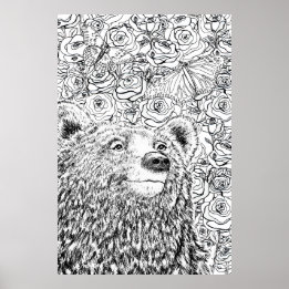 Brave Bear Poster