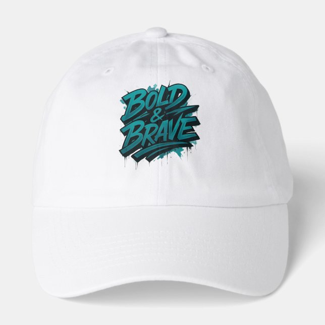 Brave & Bold Graffiti Hat (Front)