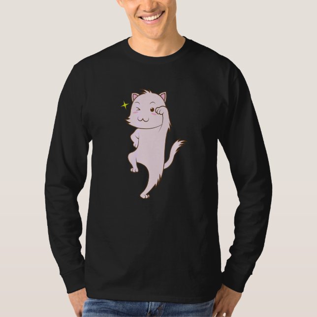 Brave Cat T-Shirt (Front)