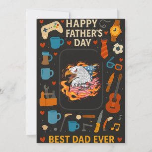 Brave Eagle America Dad Fathers Day Gift Cards