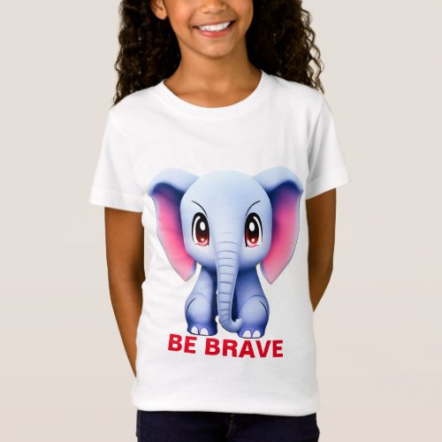 brave elephant T_Shirt