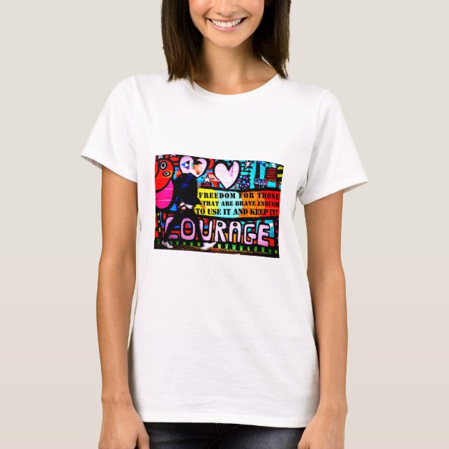 Brave Enough (light) T-Shirt (Front)