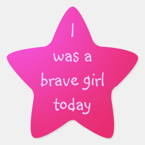 Brave Girl Sticker