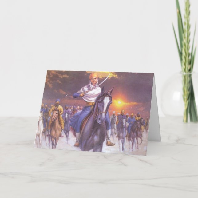 Brave Greeting Card. Card (Front)