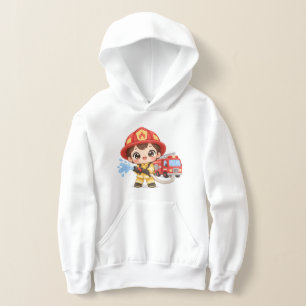 Brave Little Firefighter Hoodie