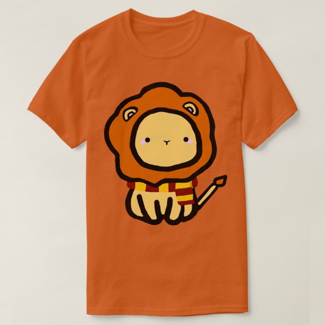 Brave Little Lion T-Shirt (Design Front)