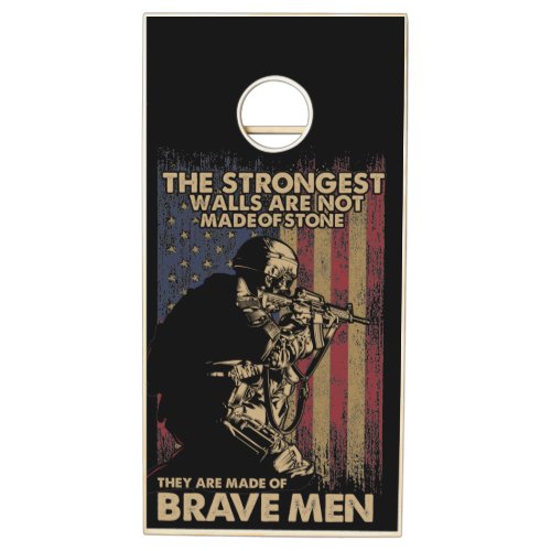 Brave Men Cornhole Set