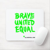 Brave Mouse Pad (With Mouse)