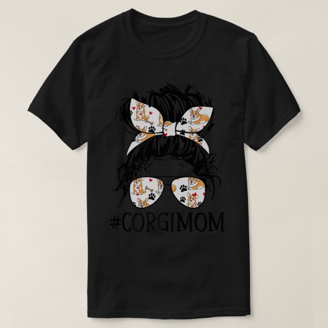 Brave New Look Messy Bun81 T-Shirt (Design Front)