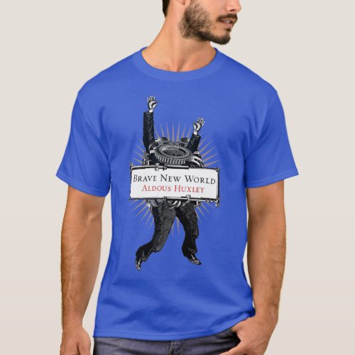 Brave New World Aldous Huxley Cover T_Shirt