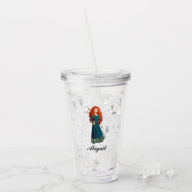 Brave Princess - Add Your Name Acrylic Tumbler (Front Ice)