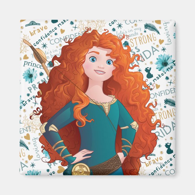 Brave Princess Magnet (Front)