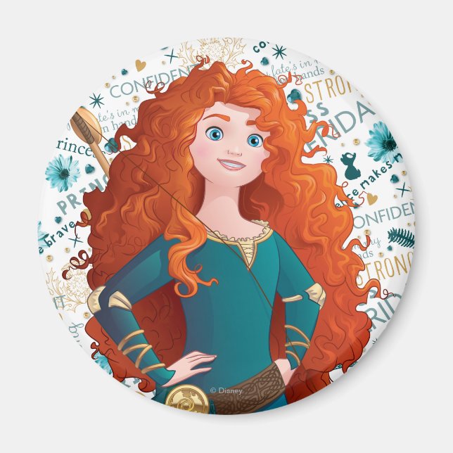 Brave Princess Magnet (Front)