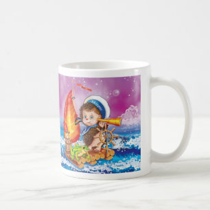 Brave sailor coffee mug