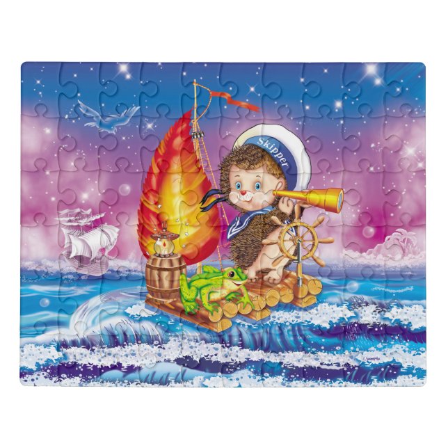 Brave sailor jigsaw puzzle (Puzzle Horizontal)