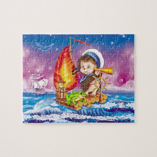Brave sailor jigsaw puzzle (Horizontal)