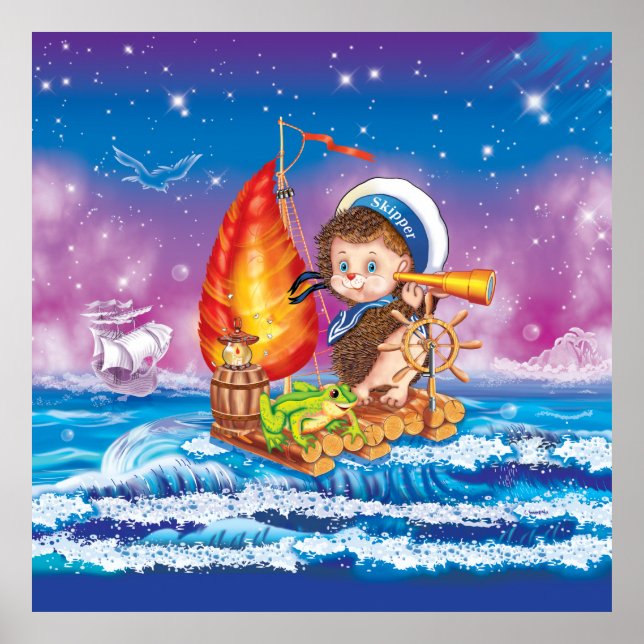 Brave sailor poster (Front)