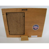 Brave & Strong Cherry Graduation Picture Frame (Back)