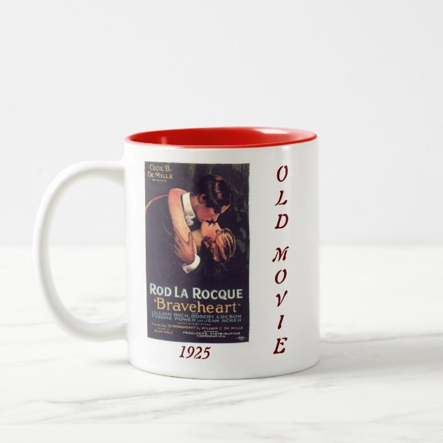  Braveheart (1925) -Old Film Movie Poster Mug (Left)