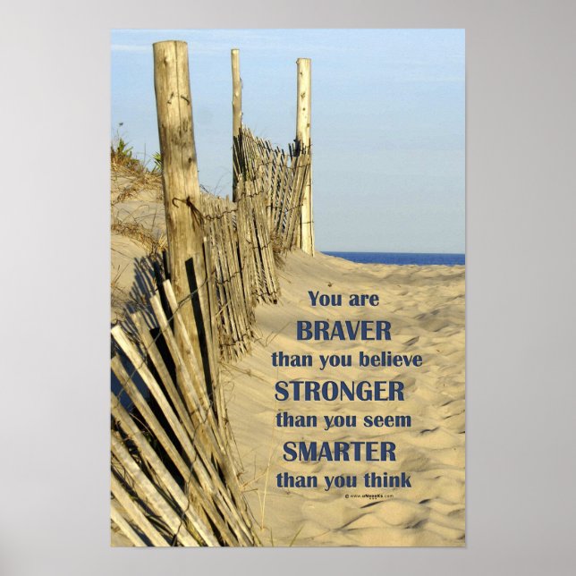 Braver, Stronger, Smarter Poster (Front)