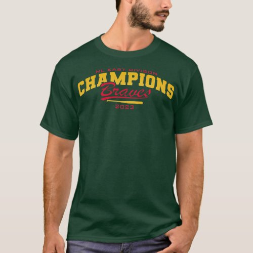 Braves NL EAST Division 2023 Champs T_Shirt