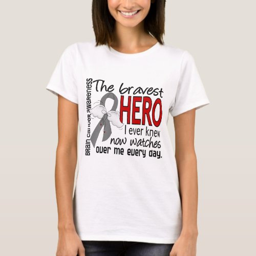 Bravest Hero I Ever Knew Brain Cancer T_Shirt