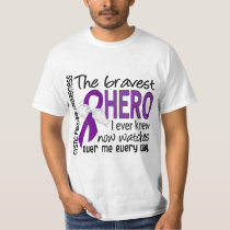 Bravest Hero I Ever Knew Cystic Fibrosis T-Shirt