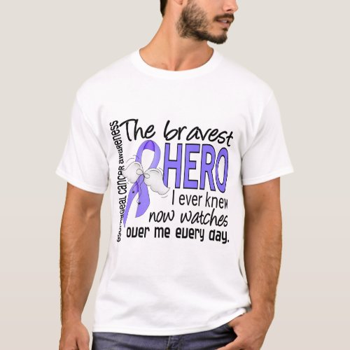 Bravest Hero I Ever Knew Esophageal Cancer T_Shirt
