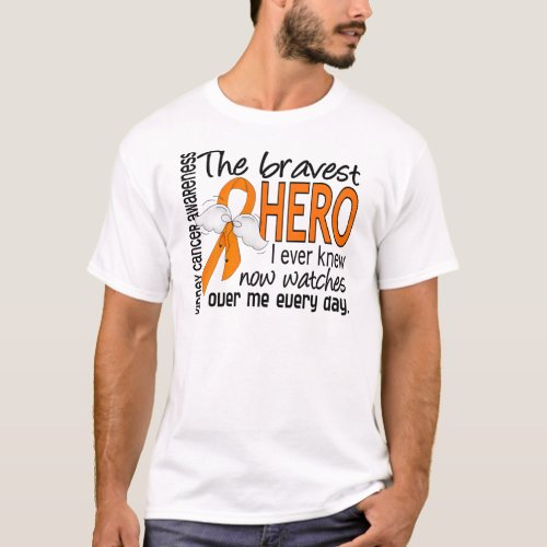 Bravest Hero I Ever Knew Kidney Cancer T_Shirt