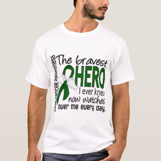 Bravest Hero I Ever Knew Liver Cancer T-Shirt