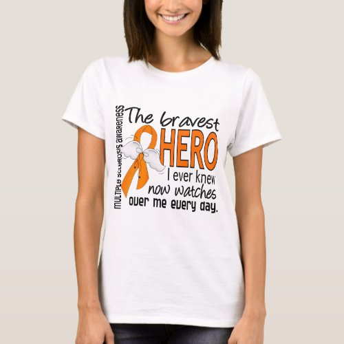 Bravest Hero I Ever Knew Multiple Sclerosis T_Shirt