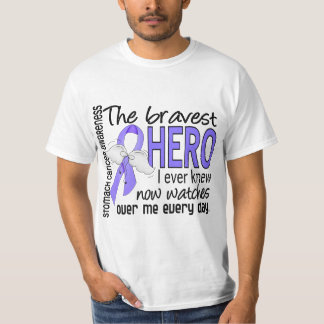 Bravest Hero I Ever Knew Stomach Cancer T-Shirt