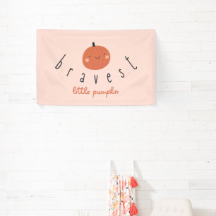 bravest little pumpkin childhood cancer sick kids banner