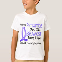 Bravest Person I Know Stomach Cancer T-Shirt
