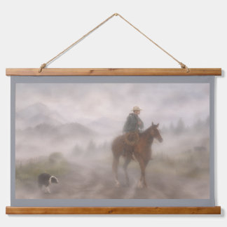 Braving The Rain Hanging Tapestry