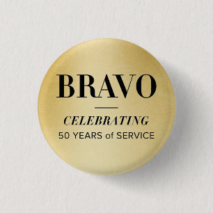 BRAVO 50th button