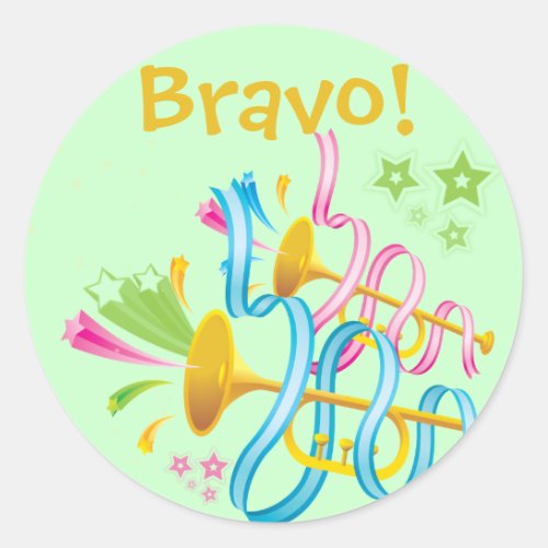 Bravo Celebration Sticker