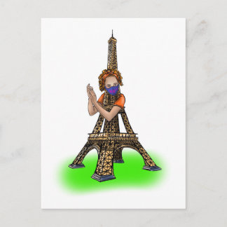 "Bravo,Merci" Postcard