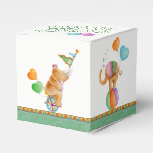 Bravo thank you circus animal whimsy box