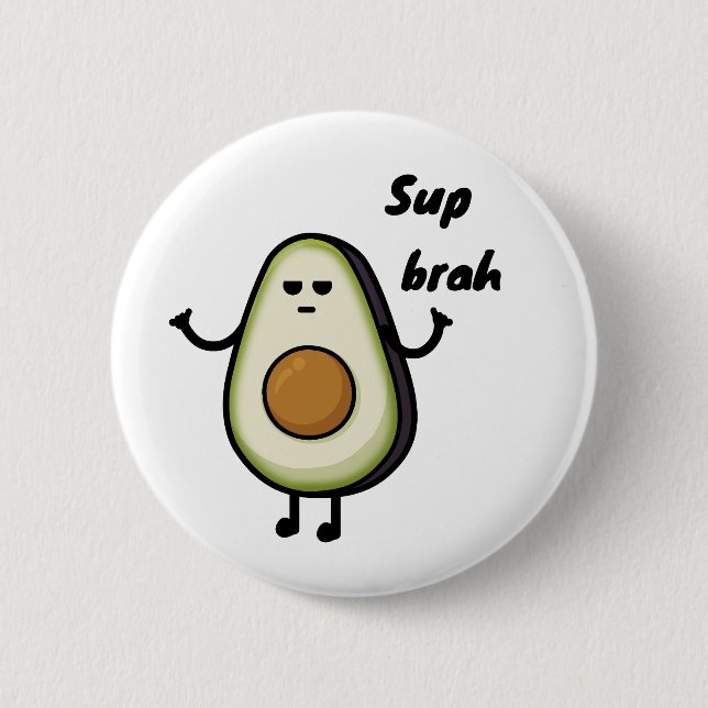 Bravocado Button (Front)