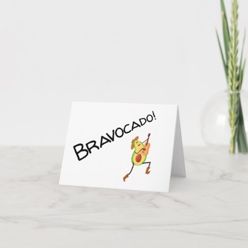 Bravocado Funny Avocado Congratulations Card