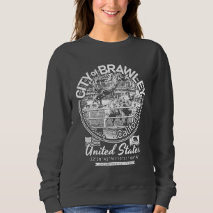 BRAWLEY CITY CALIFORNIA - CATTLE CALL RODEO SWEATSHIRT