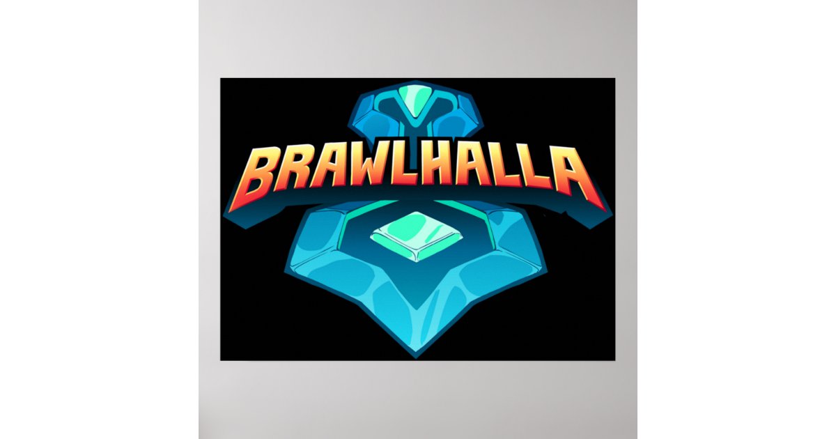 Brawlhalla logo poster | Zazzle