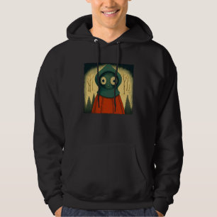 Braxie 1952 Creepy Alien Cryptid Legend Flatwoods Hoodie