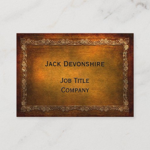 Customizable Braxton II Customizable Business Cards