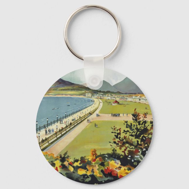 Bray ~ for better holidays keychain (Front)