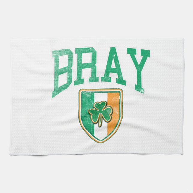 BRAY, Ireland Kitchen Towel (Horizontal)